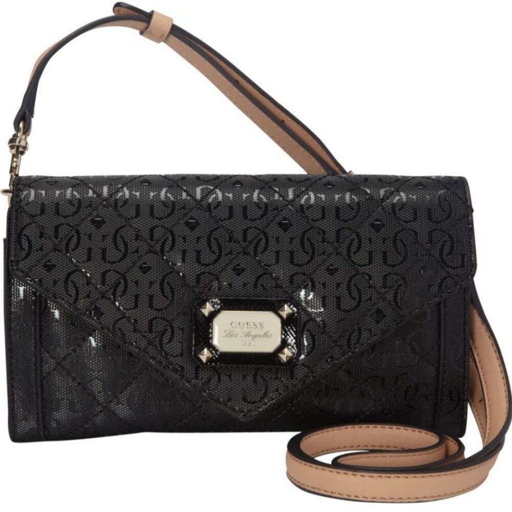GUESS JULIET PETITE VEGAN LEATHER CROSSBODY BAG